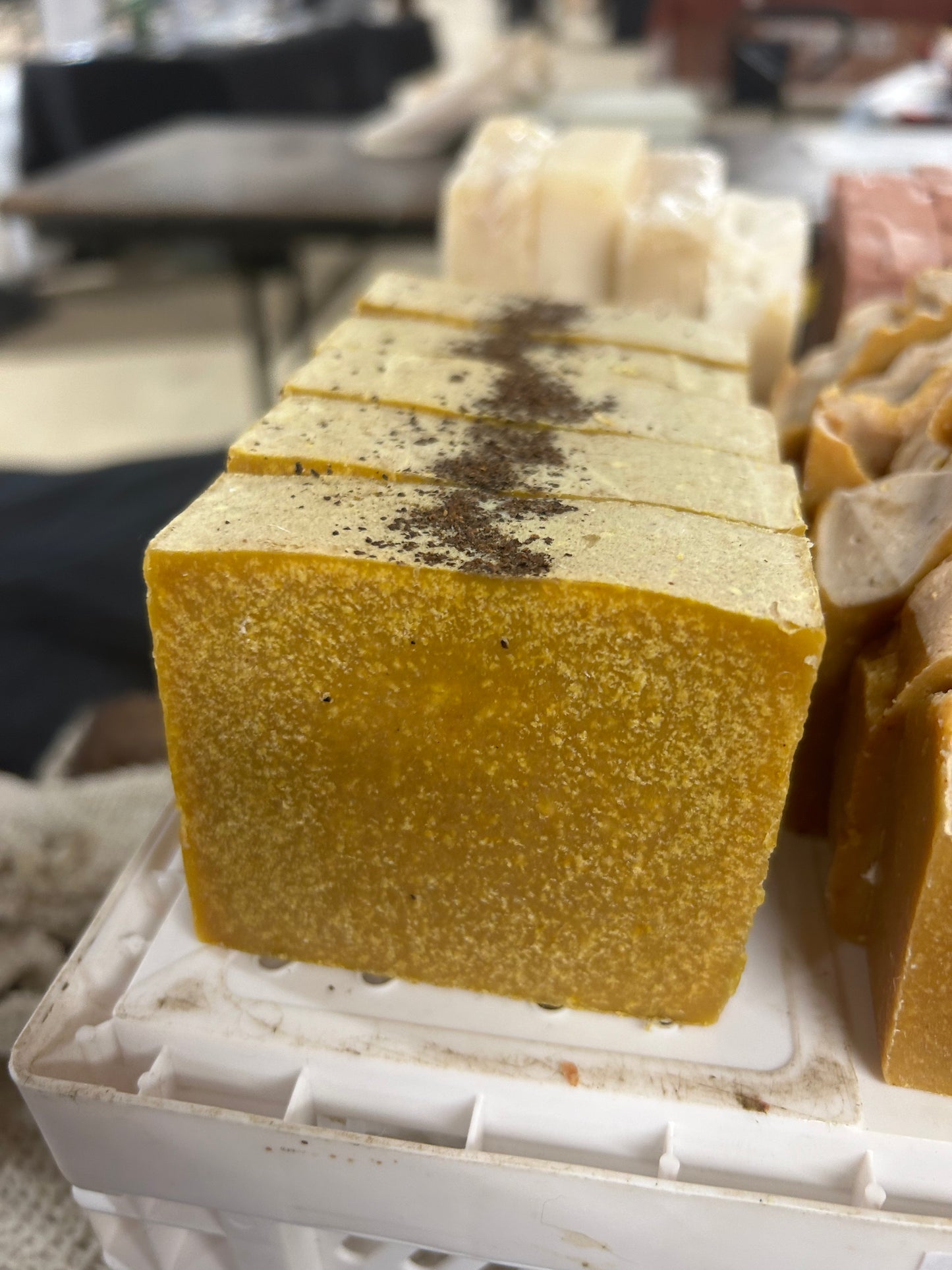 Pumpkin essential oil soap